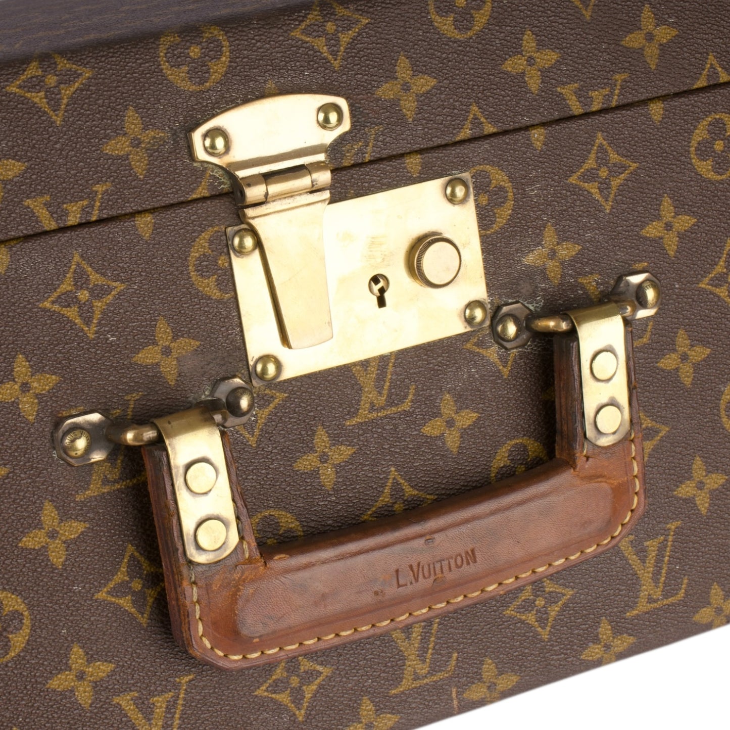 Louis Vuitton Canvas Monogram 70 Suitcase Trunk