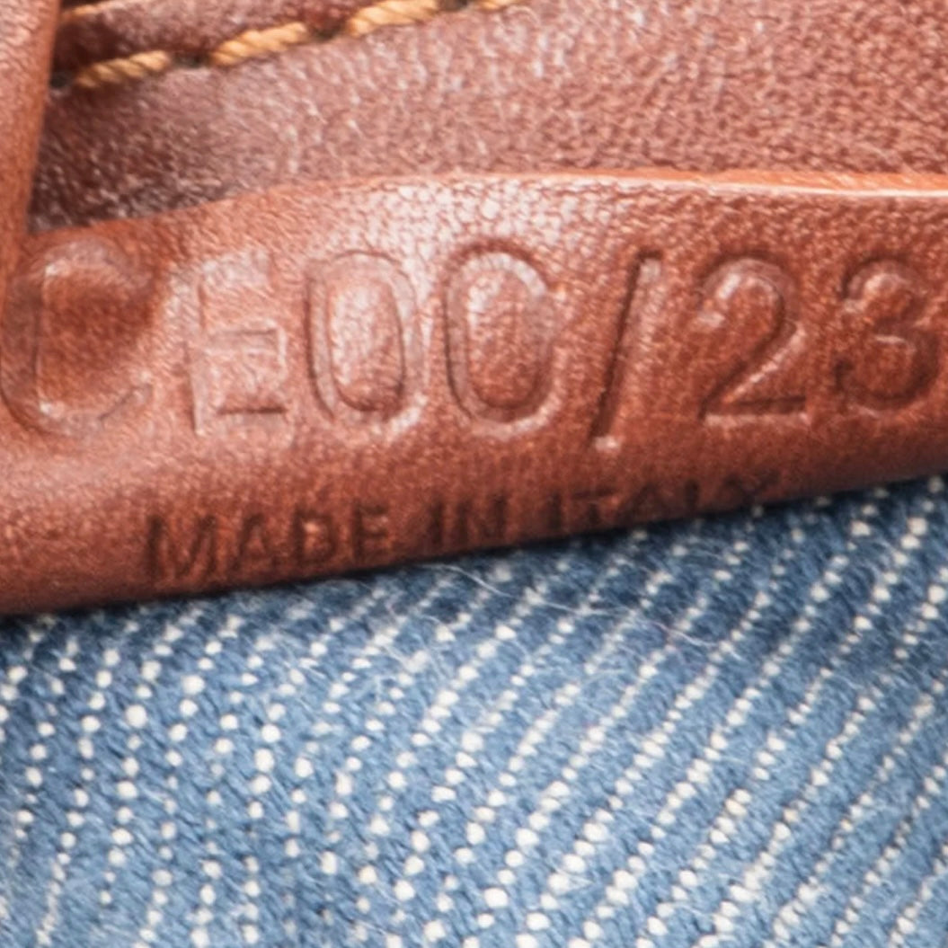 Celine Denim Maccadam Monogram Boogie Handbag