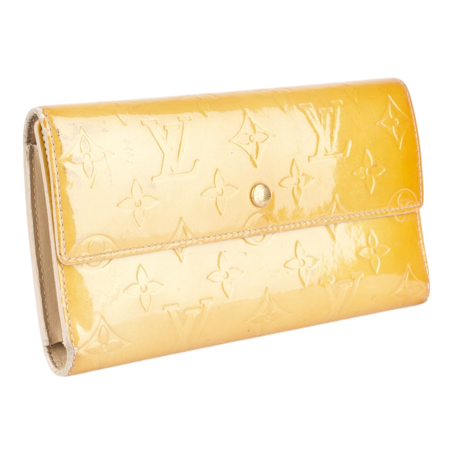 Louis Vuitton Vernis Monogram Sarah Wallet