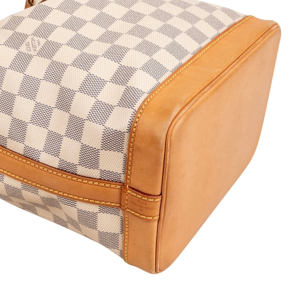 Louis Vuitton Monogram Damier Azur Canvas NM Sac Noé Petit Crossbody Bag