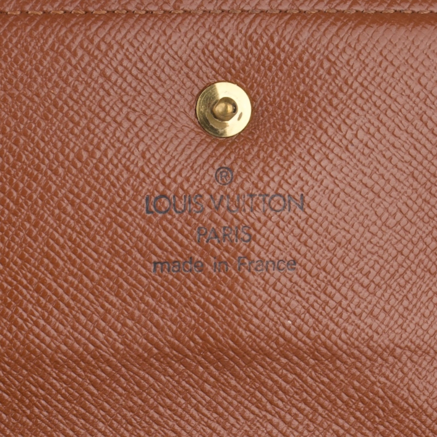 Louis Vuitton Canvas Monogram Sarah Wallet