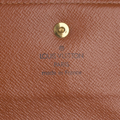 Louis Vuitton Canvas Monogram Sarah Wallet