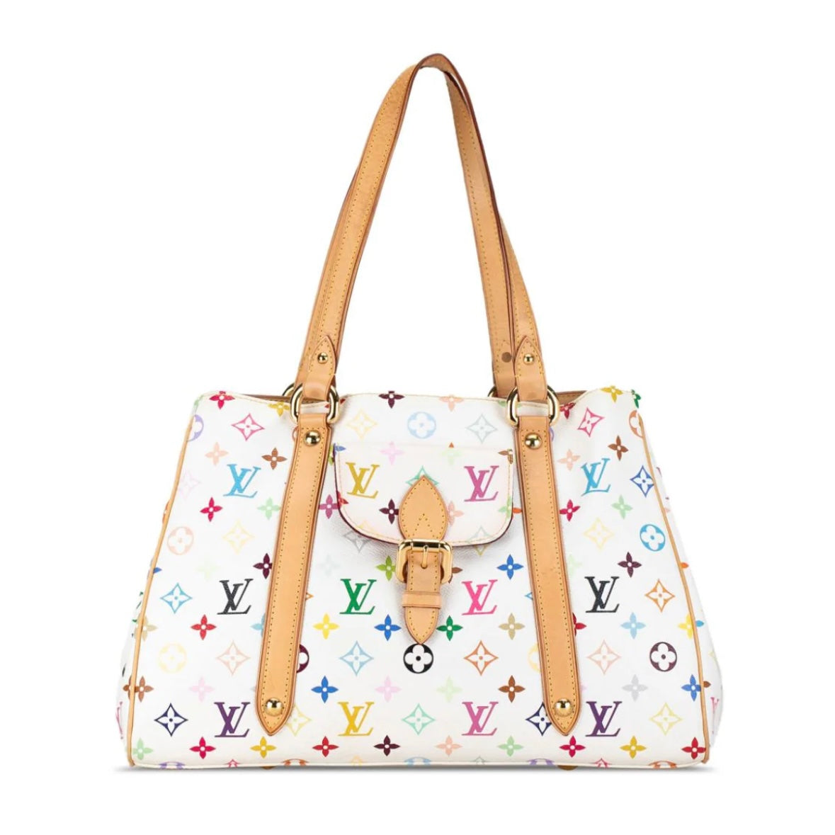 Louis Vuitton MM Monogram Multicolor Aurelia Shoulder Bag