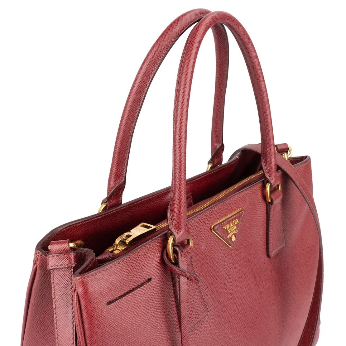 Prada Saffiano Leather Lux Galleria Handbag