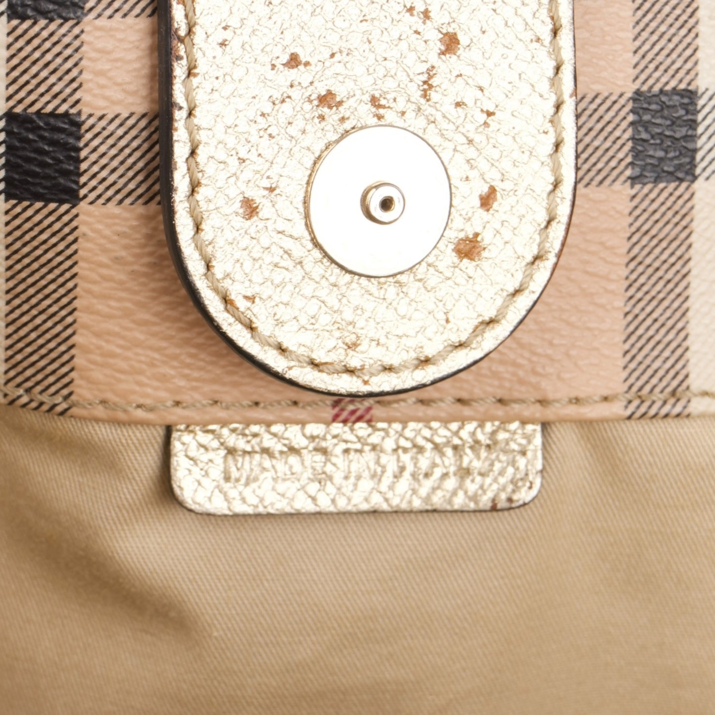 Burberry Canterbury Haymarket Check Tote Bag