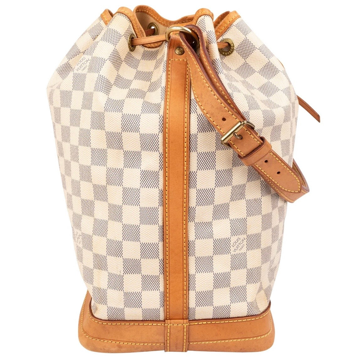 Louis Vuitton Monogram Damier Azur Canvas Sac Noé Grande Shoulder Bag