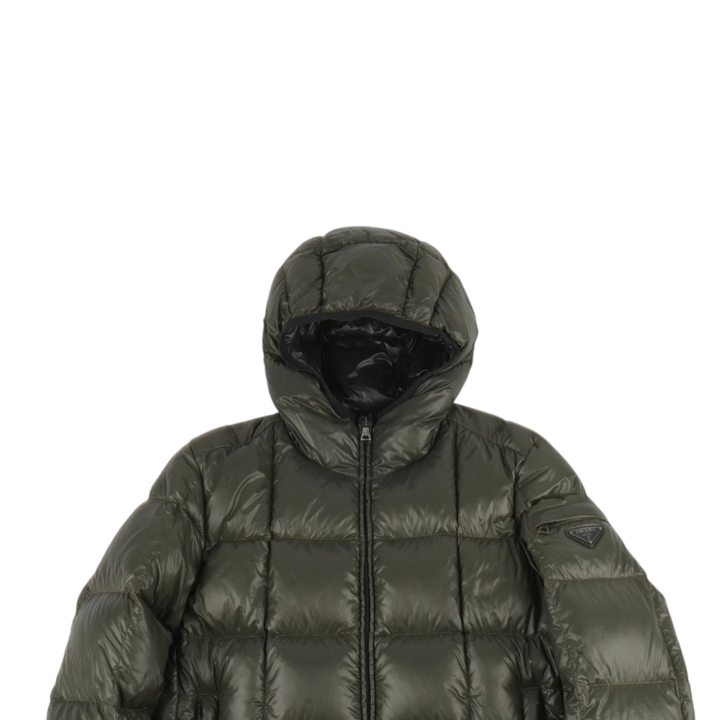 Prada Hooded Puffer Jacket