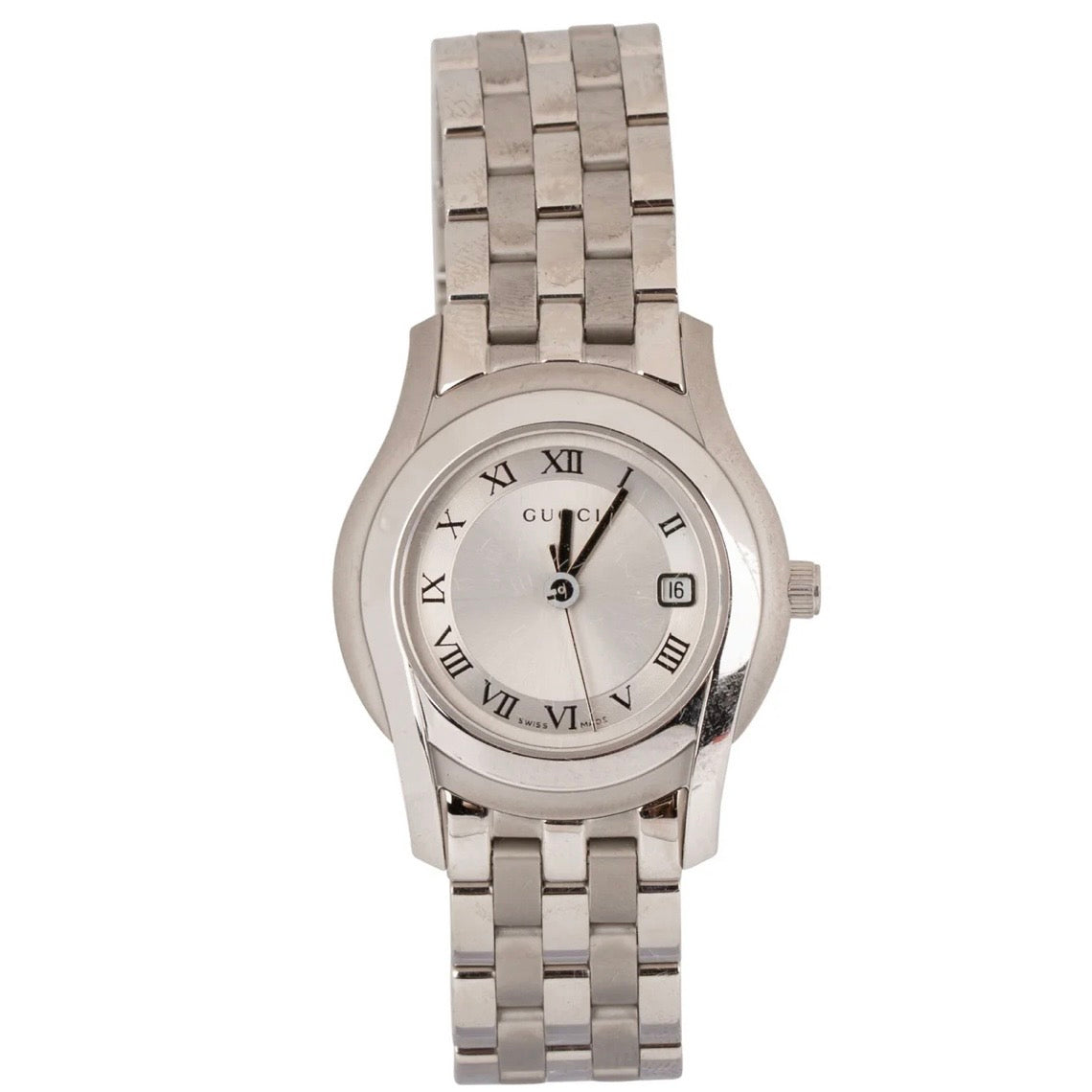 Gucci Silver Tone 5500L Women Watch