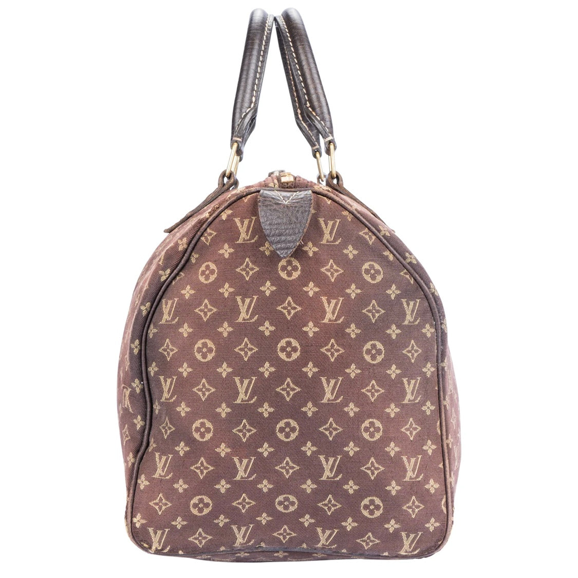 Louis Vuitton Mini Lin Denim Monogram Speedy 30 Handbag