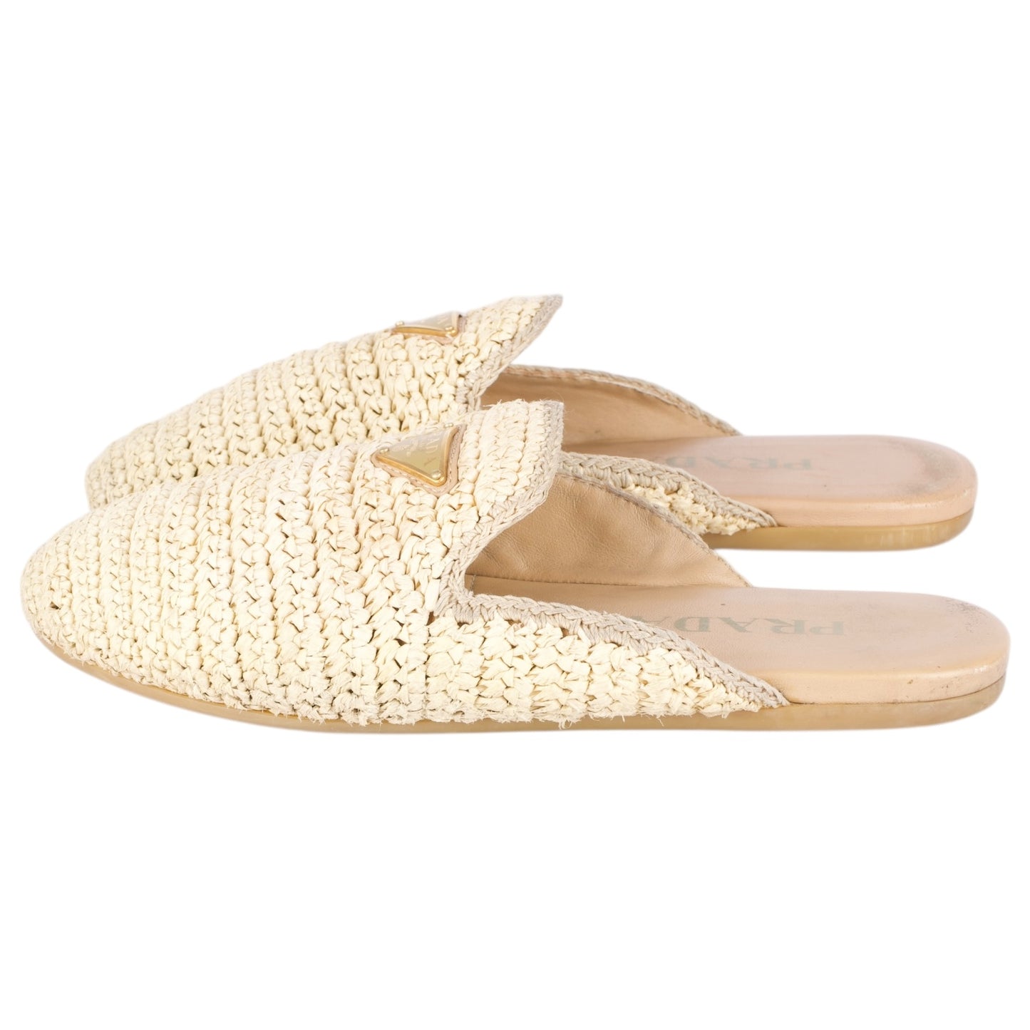 Prada Crocheted Mules