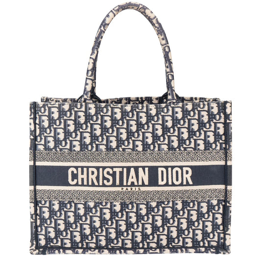 Christian Dior Trotter Monogram Medium Book Tote Handbag