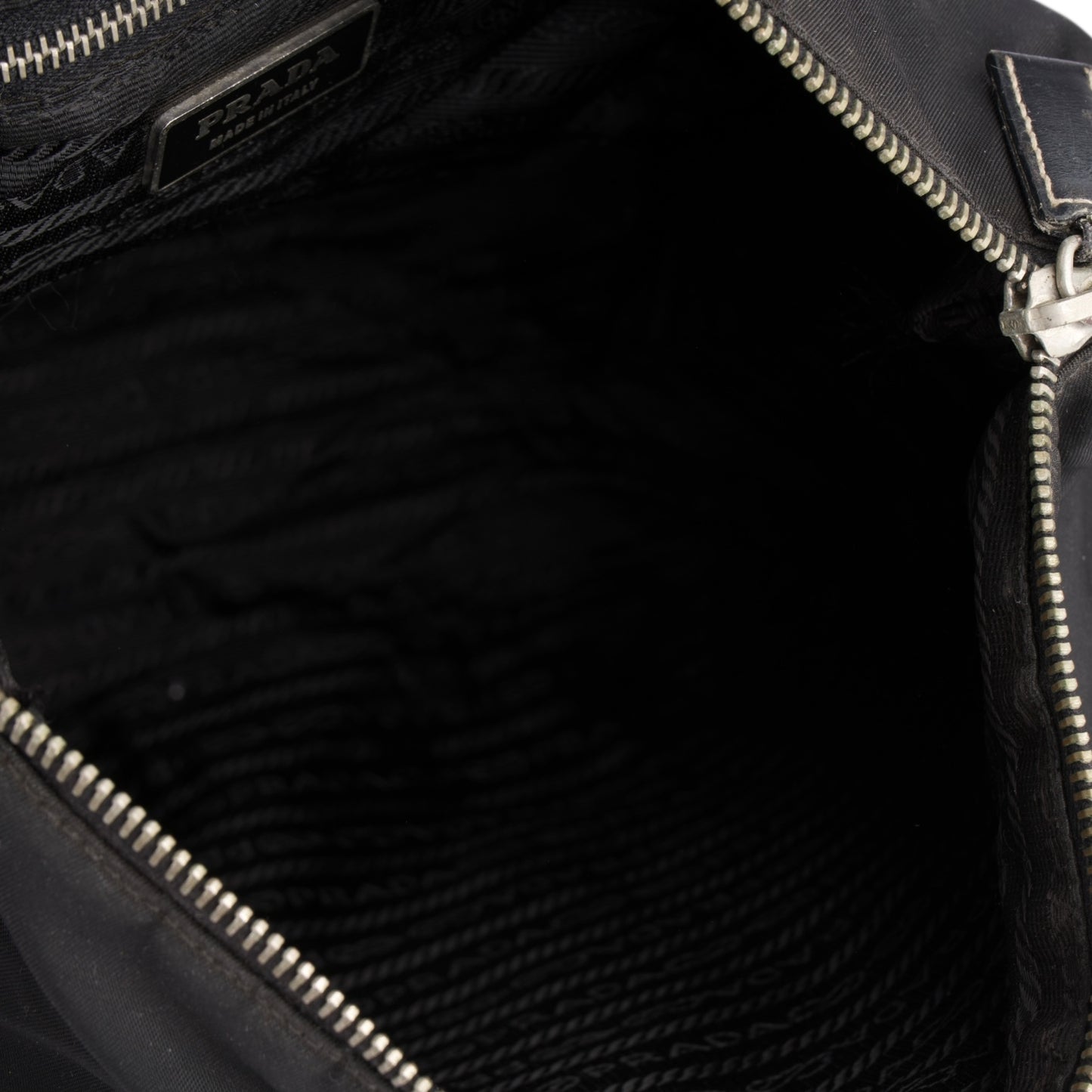 Prada Nylon Triangle Crossbody Bag