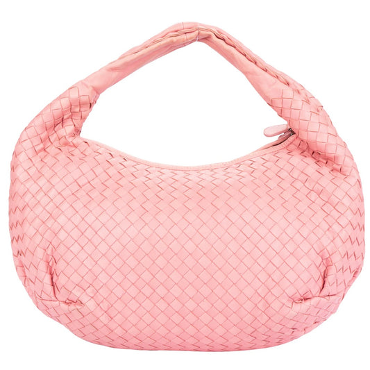 Bottega Veneta Pink Leather Hobo Bag