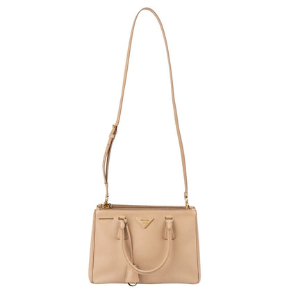 Prada Beige Saffiano
Leather Galleria Handbag