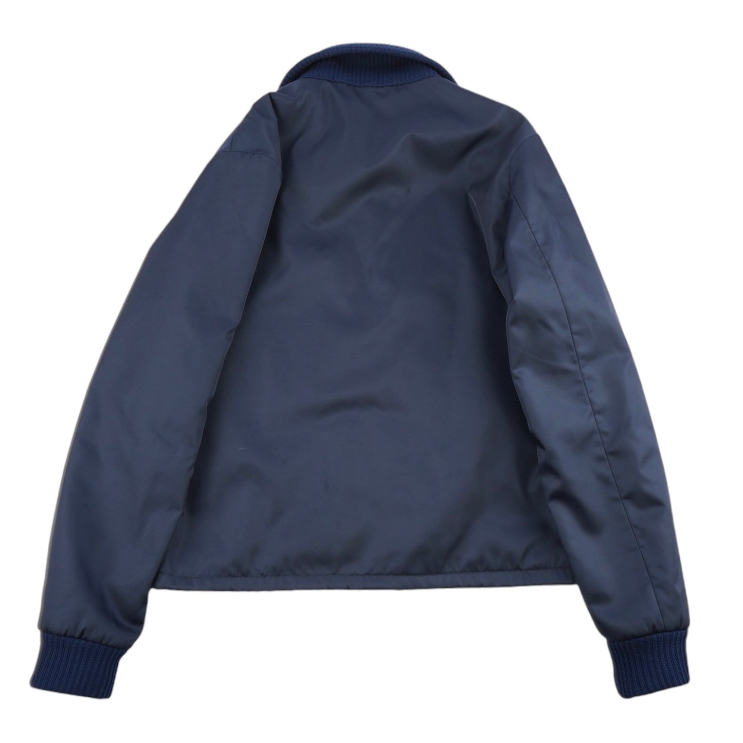 Prada Royal Blue Nylon Gabardine Jacket