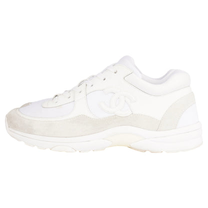 Chanel CC Suede Sneaker