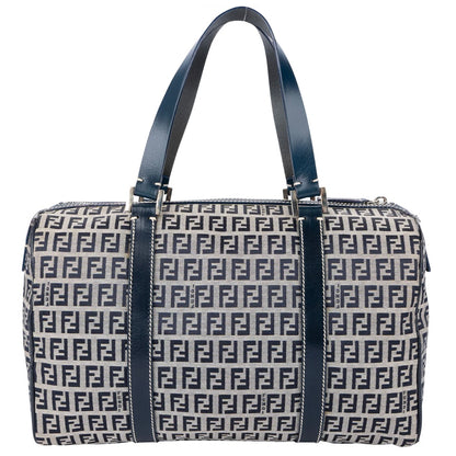 Fendi FF Monogram Boston Handbag