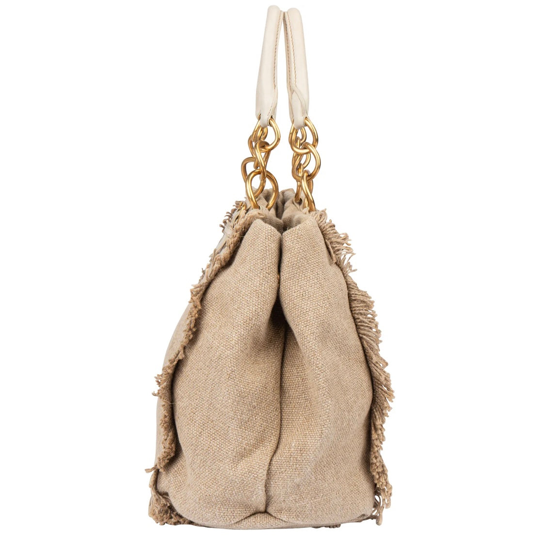 Miu Miu Classic Jute Handbag