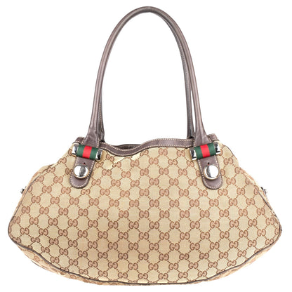Gucci GG Monogram Sherry Line Tote Bag
