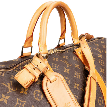 Louis Vuitton Canvas Monogram Keepall Bandouliere 55