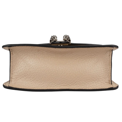Gucci Monogram GG Supreme Dionysus Super Mini Top Handle Kelly Handbag