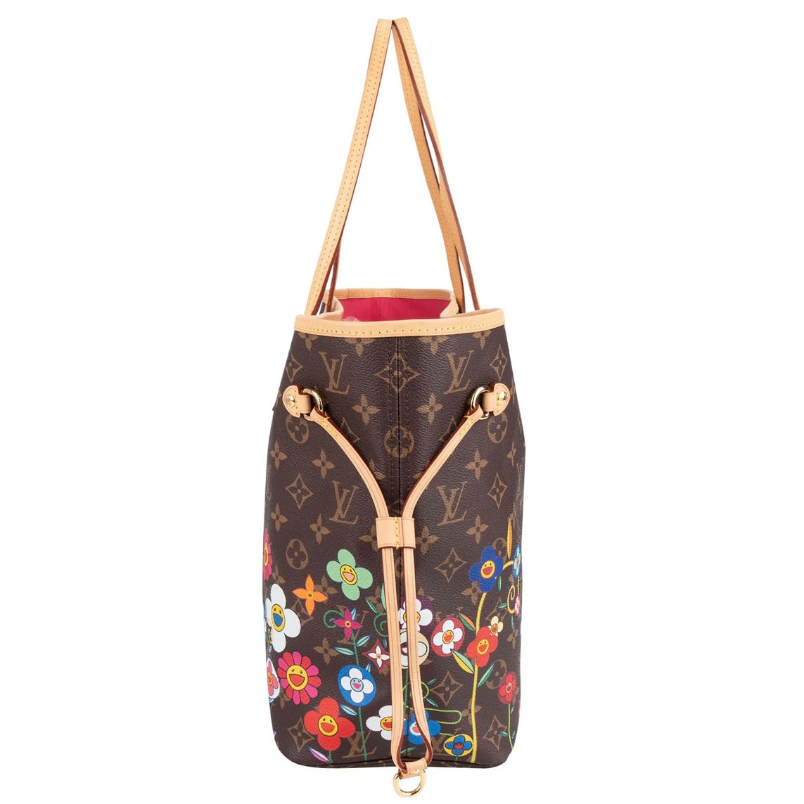 Louis Vuitton Monogram
Canvas Murakami Flowers
Neverfull MM Shoulder
Bag