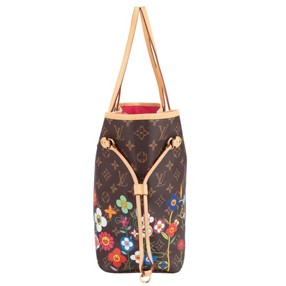 Louis Vuitton Monogram
Canvas Murakami Flowers
Neverfull MM Shoulder
Bag