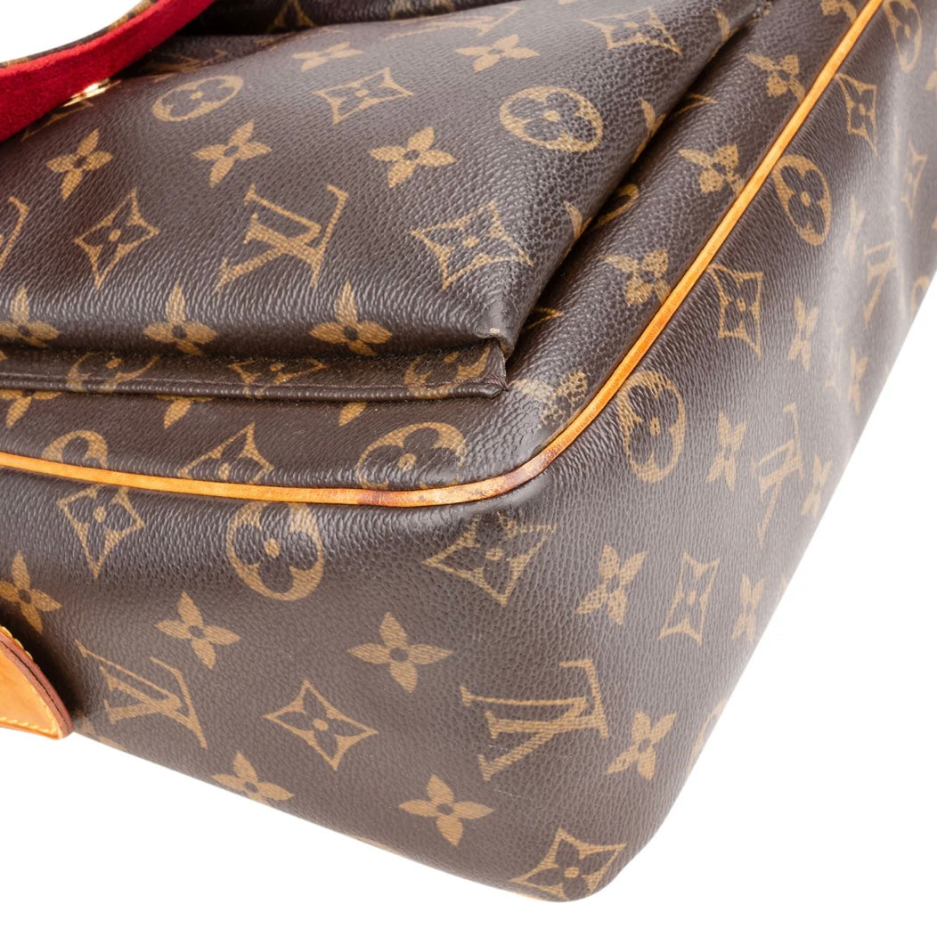 Louis Vuitton Canvas Monogram Viva Cite Shoulder Bag