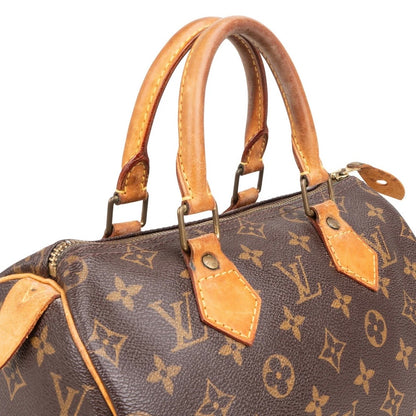Louis Vuitton Monogram Canvas Speedy 25 Handbag