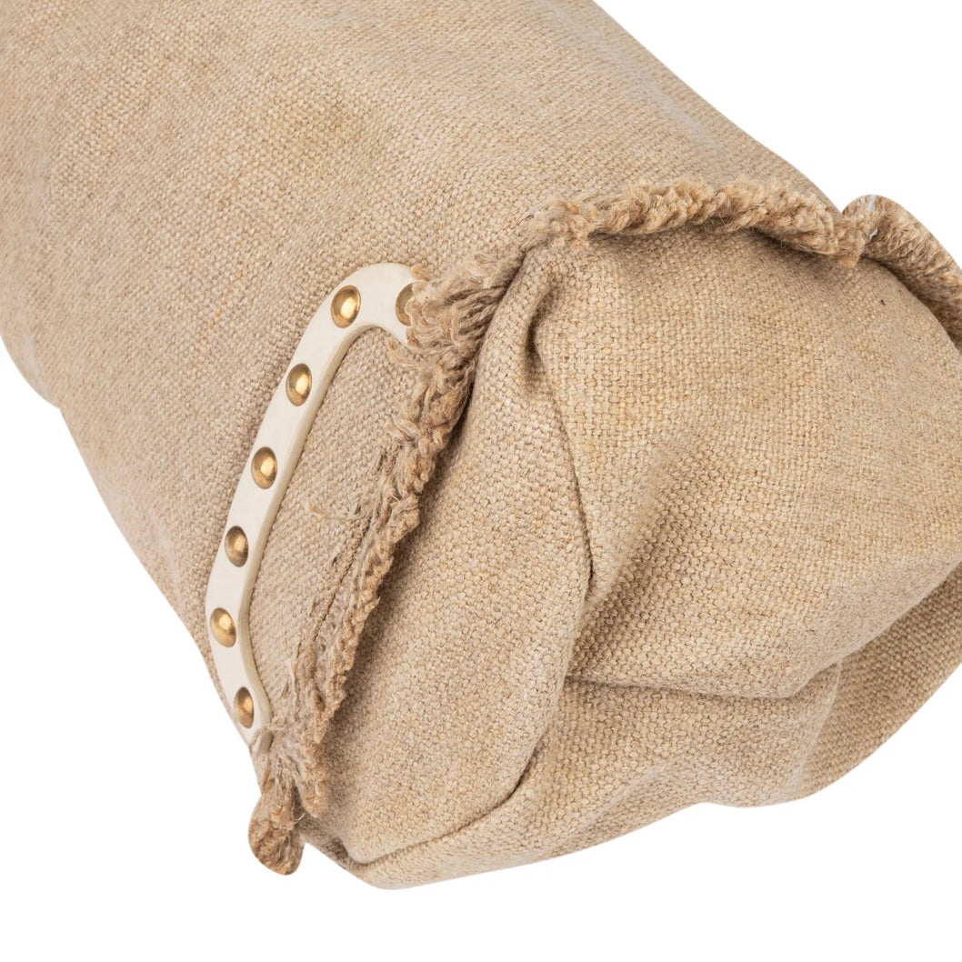 Miu Miu Classic Jute Handbag