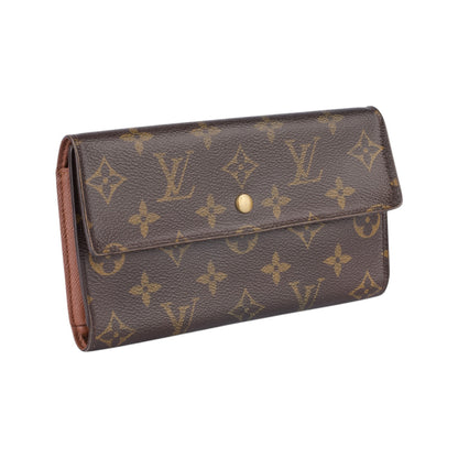 Louis Vuitton Canvas Monogram Sarah Wallet