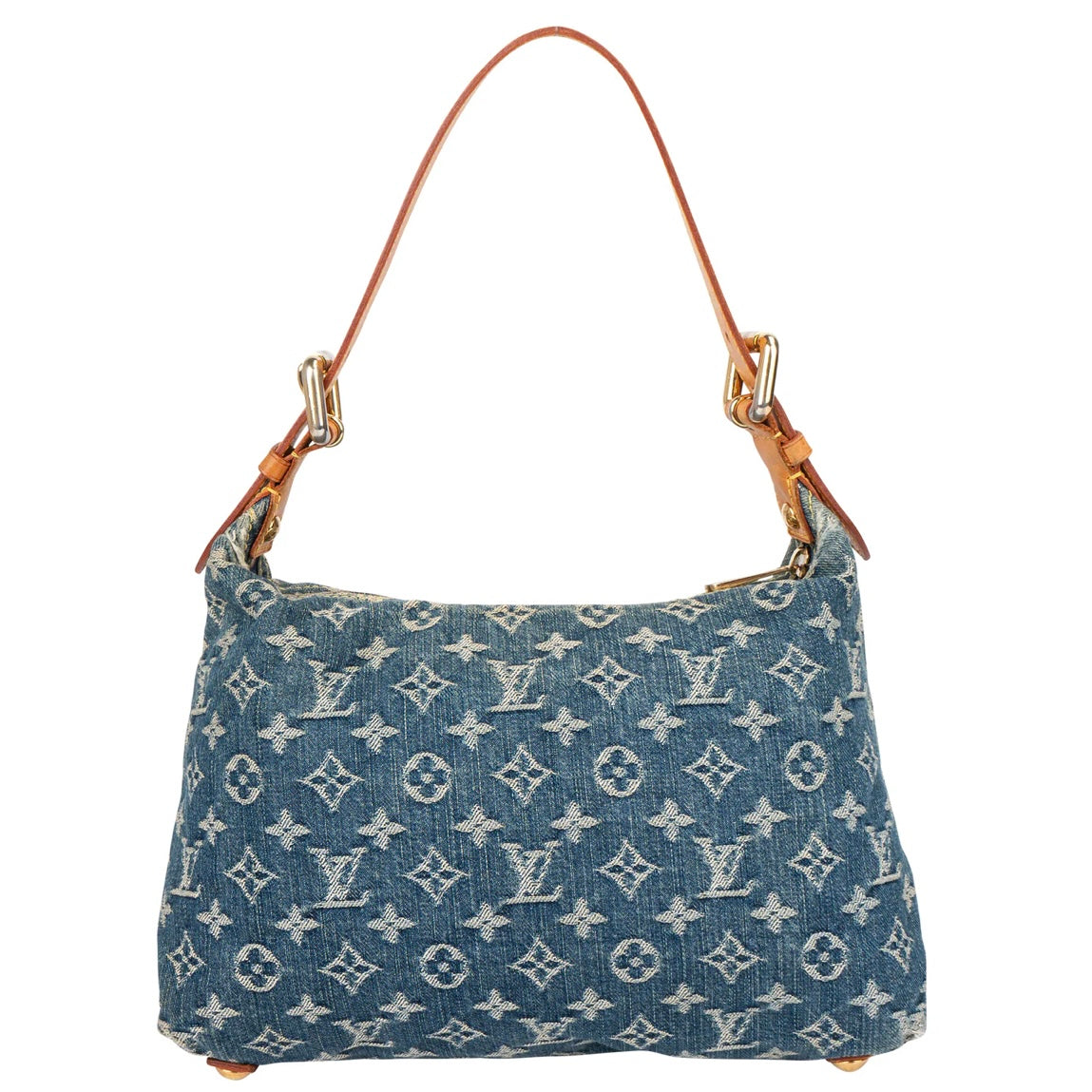 Louis Vuitton Denim Monogram Baggy PM Shoulder Bag