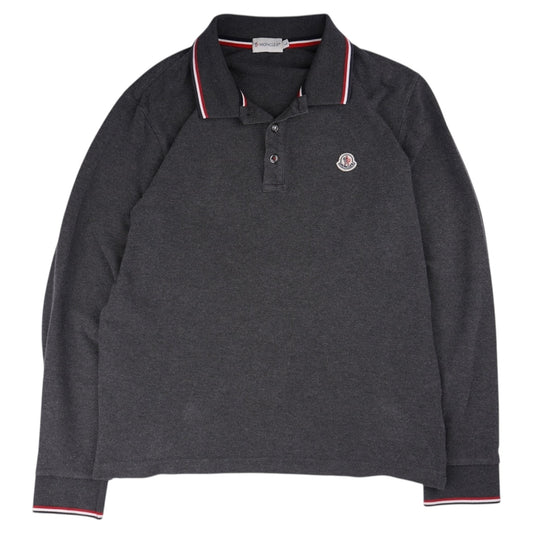 Moncler Long Sleeve Polo Shirt