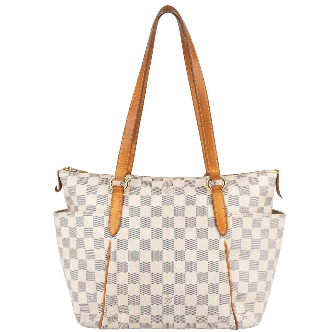 Louis Vuitton Monogram Damier Azur Canvas Totally PM Shoulder Bag