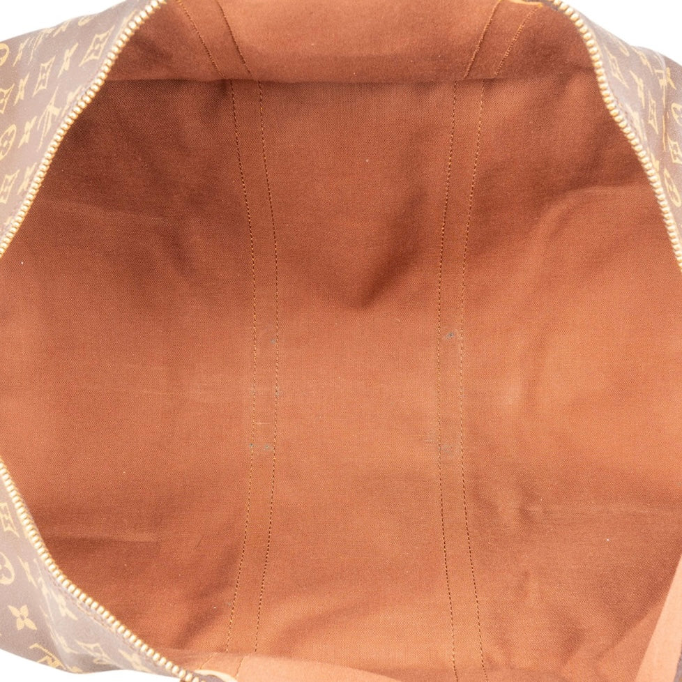 Louis Vuitton Monogram Canvas Keepall 55 Bandoulière Travel Bag
