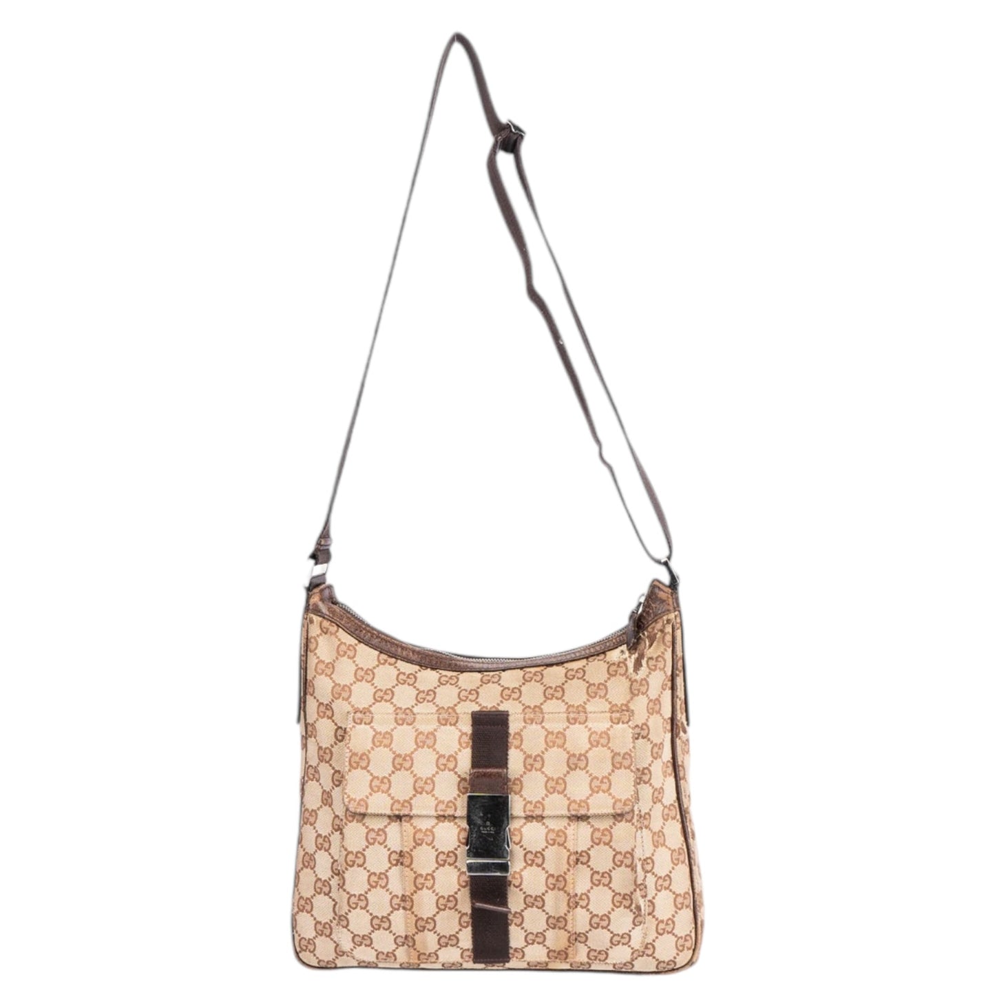 Gucci GG Monogram Jackie Crossbody Bag