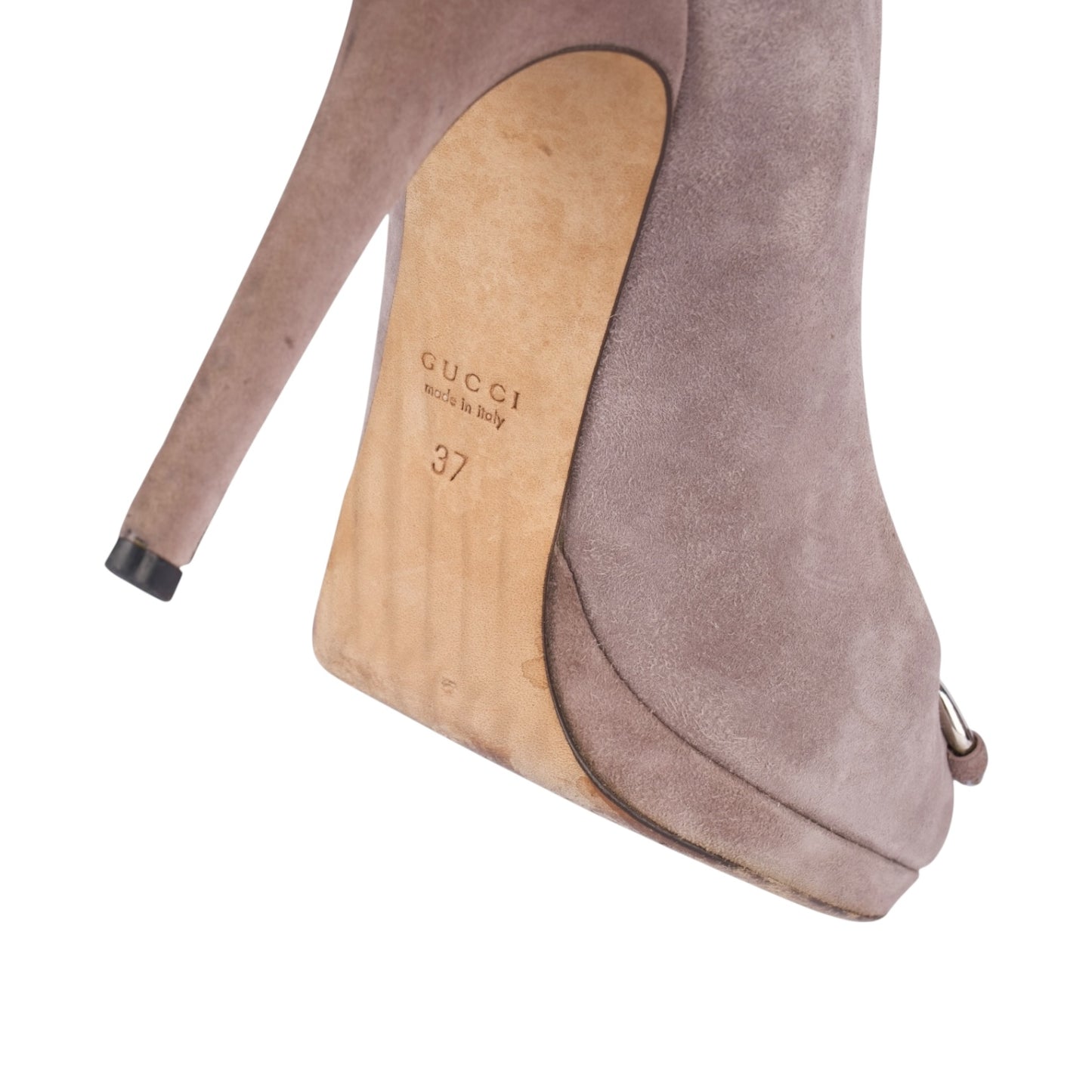 Gucci Suede Leather Pumps (37)