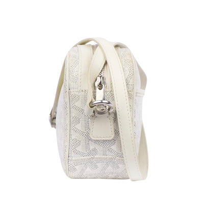 Goyard Cap Vert Goyardine Crossbody Bag