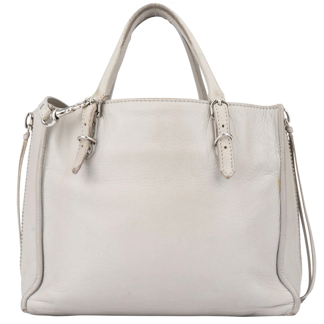 Balenciaga Black Leather City Handbag