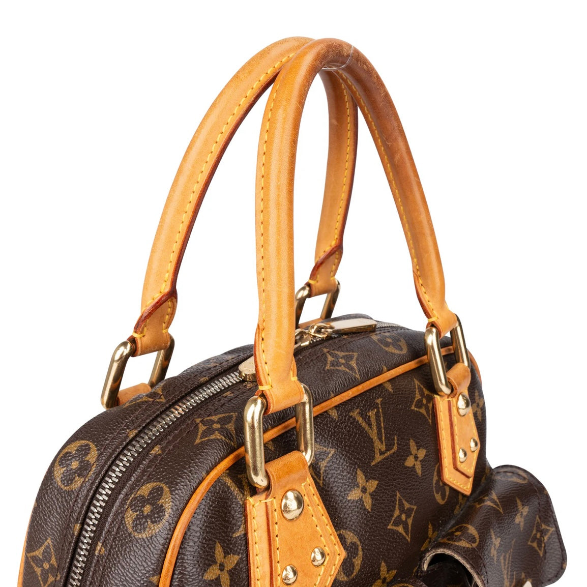Louis Vuitton Canvas Monogram Manhattan PM Handbag