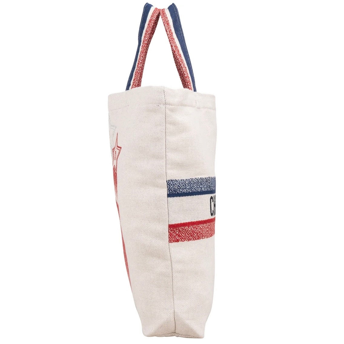 Christian Dior Embroidered Cotton Limited Collection Emblem Tote Handbag