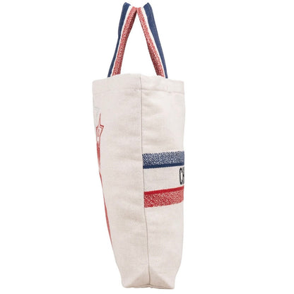 Christian Dior Embroidered Cotton Limited Collection Emblem Tote Handbag