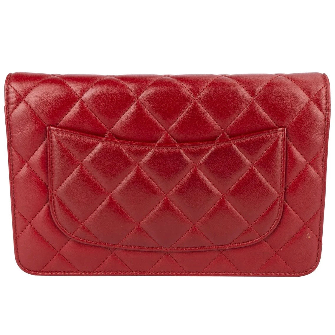 Chanel Quilted Lambskin Wallet On Chain Crossbody Bag