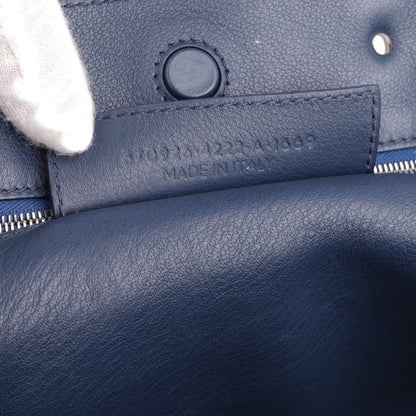 Balenciaga Blue Leather Paper Handbag