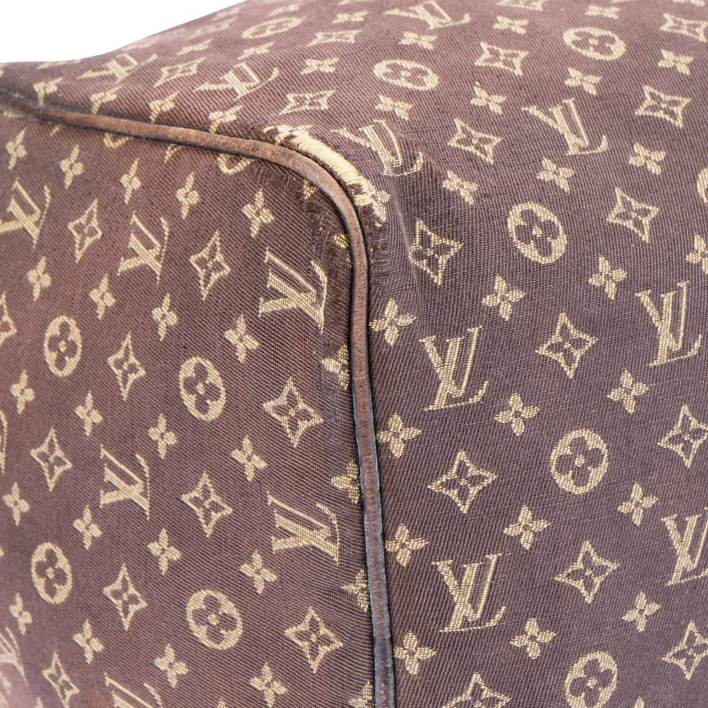 Louis Vuitton Mini Lin Denim Monogram Speedy 30 Handbag