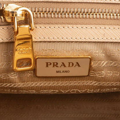 Prada Beige Saffiano
Leather Galleria Handbag