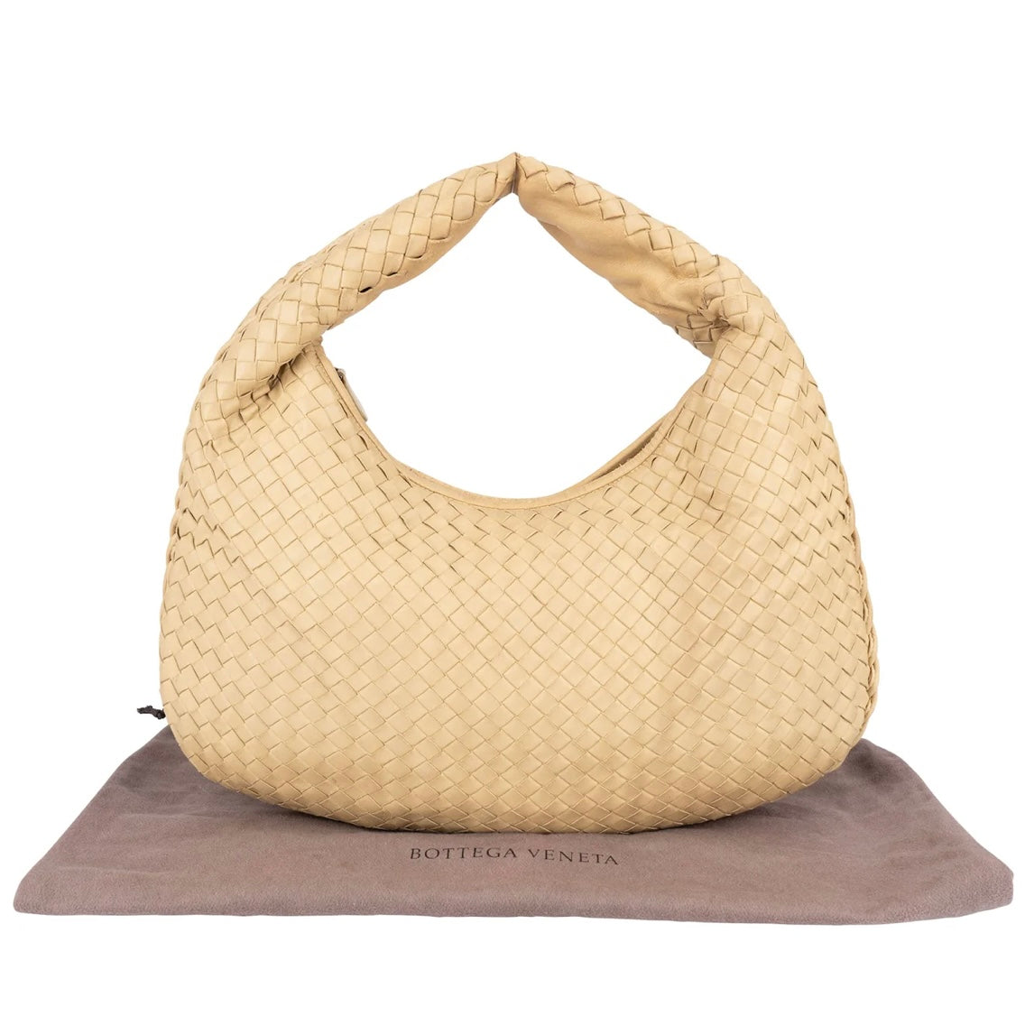 Bottega Intrecciato Leather Veneta Belly Hobo Shoulder Bag