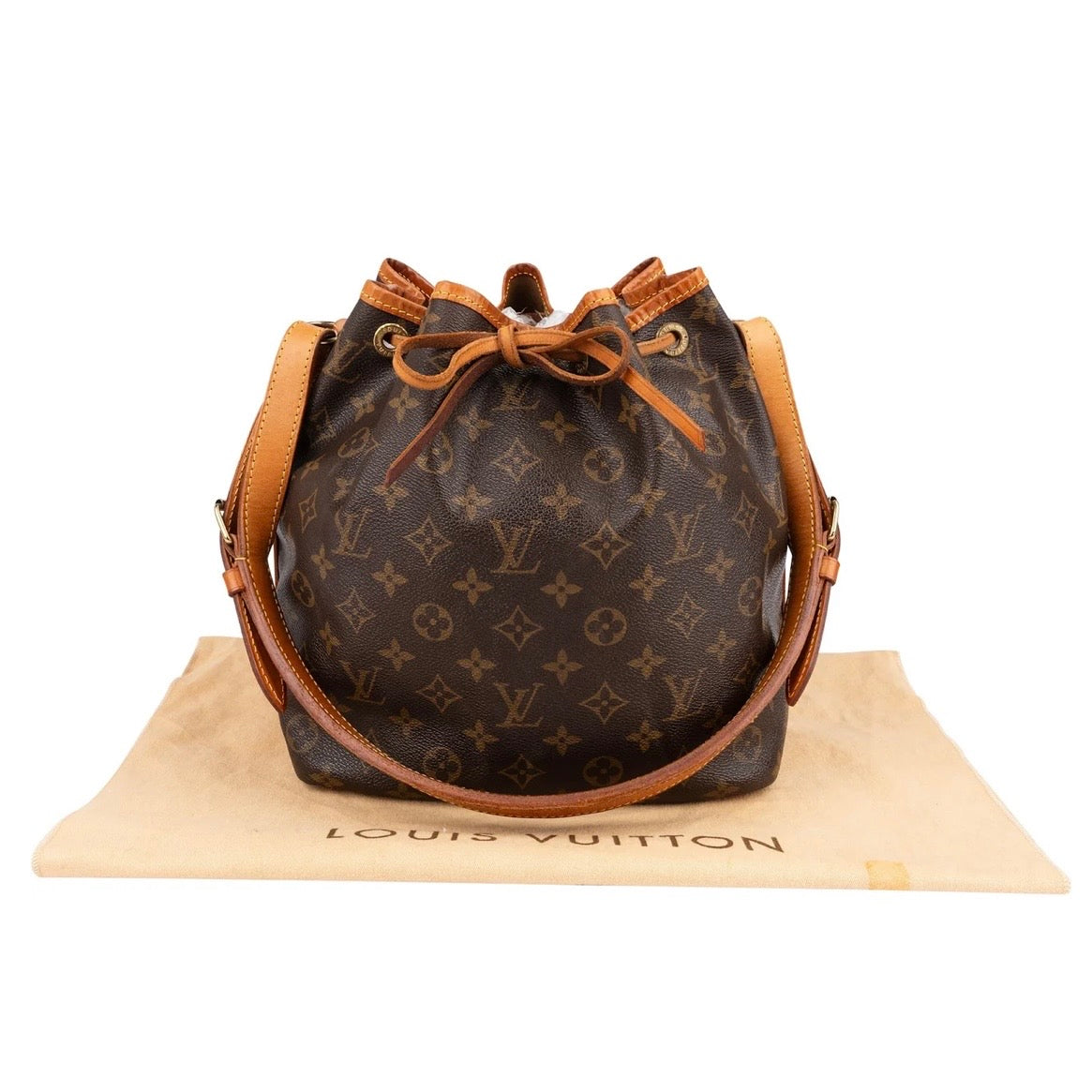 Louis Vuitton Monogram Canvas Sac Noé Petit Shoulder Bag