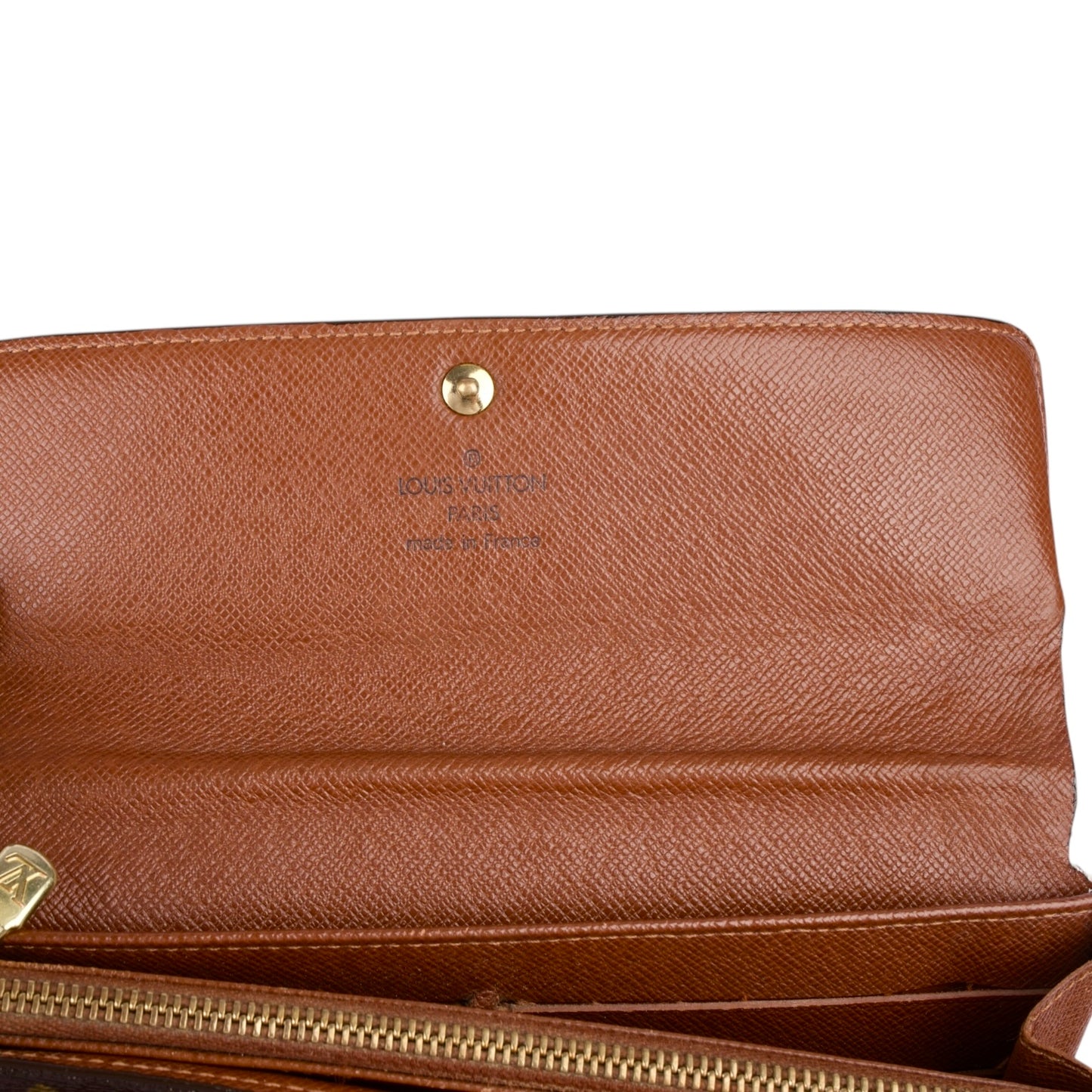 Louis Vuitton Canvas Monogram Sarah Wallet