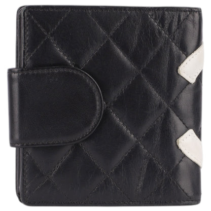 Chanel Quilted Ligne Cambon Bifold Wallet